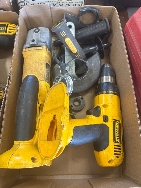 Dewalt 18v drill and grinder