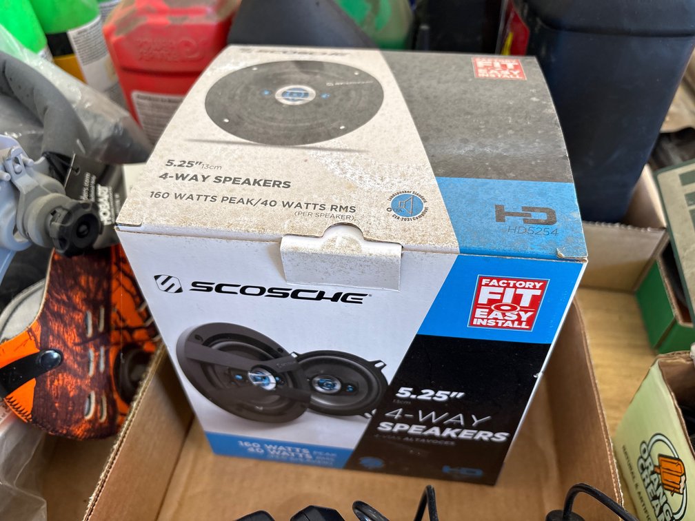 New Scosche Speakers; (2) Garmin Nuvi GPS Units