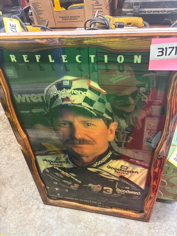 Dale Earnhardt clock