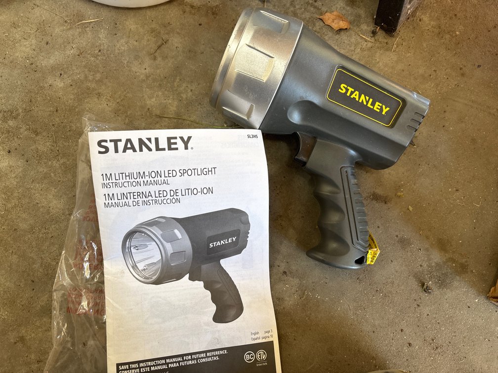 Stanley Spotlight; Training Collar; Fishing Lures
