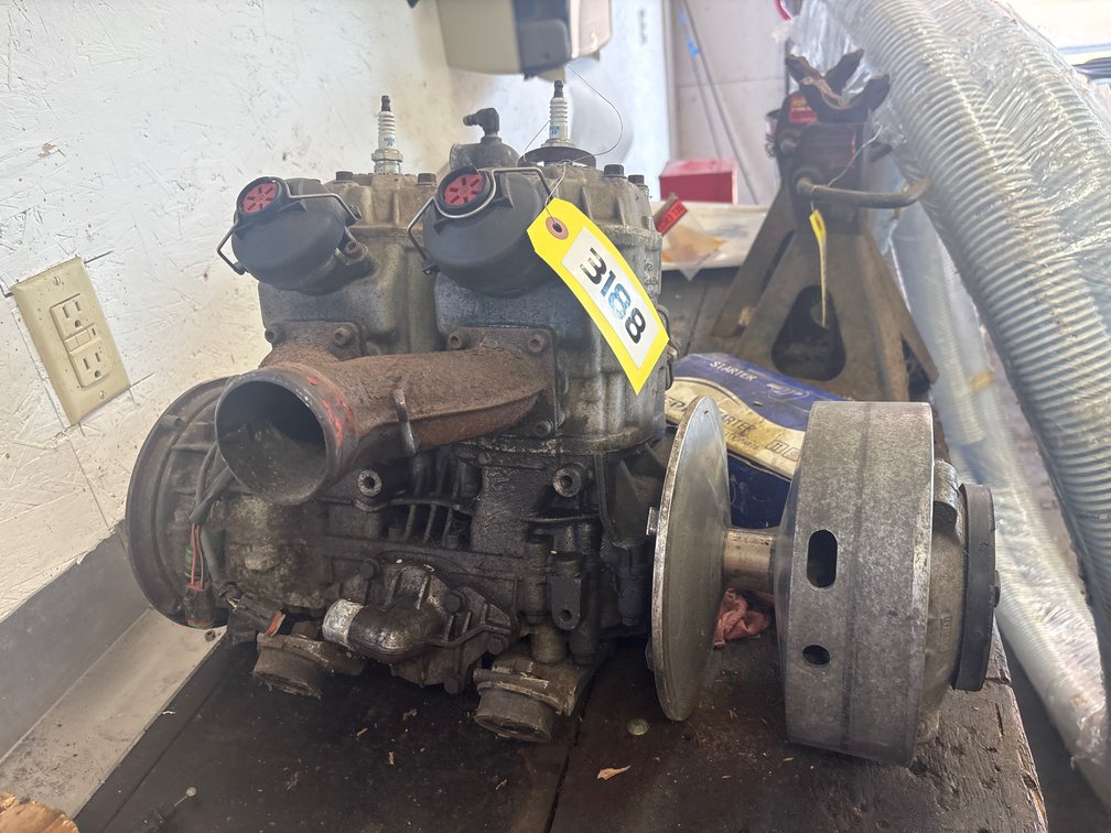 2 cylinder Rotax Snowmobile Engine