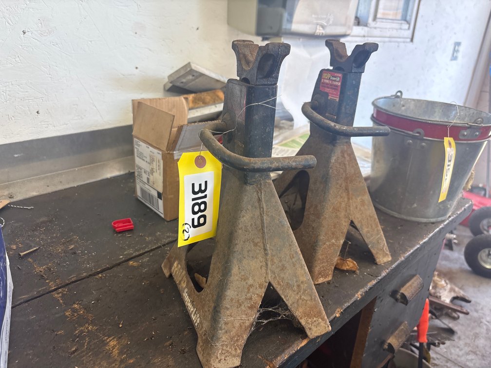 (2) MVP 3 ton Jack Stands