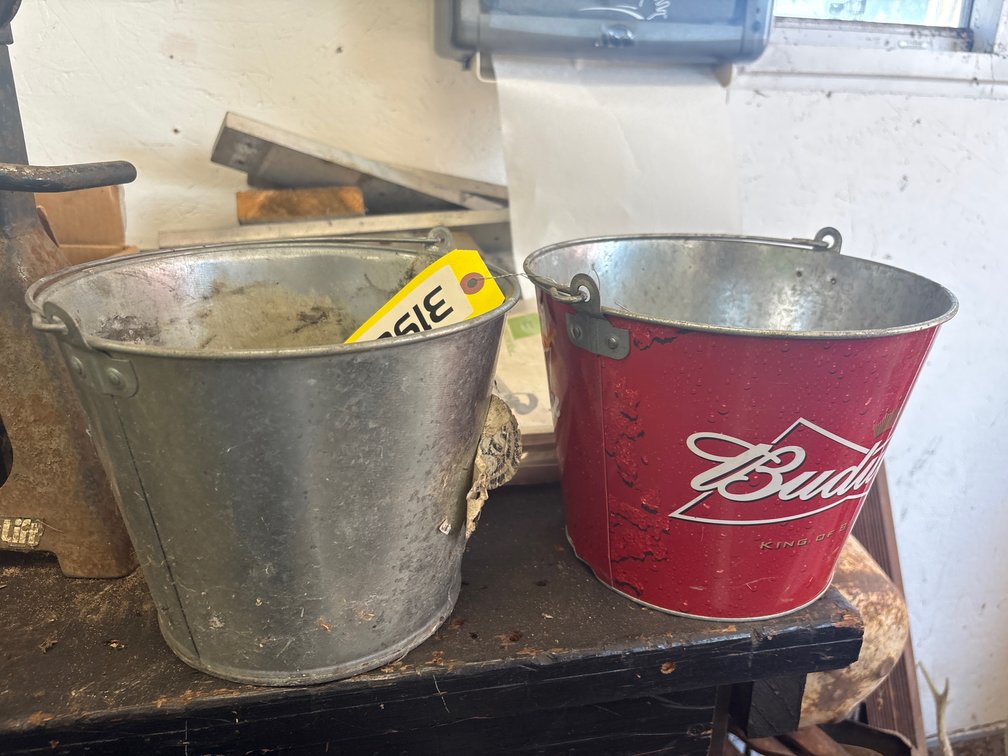Budweiser metal bucket