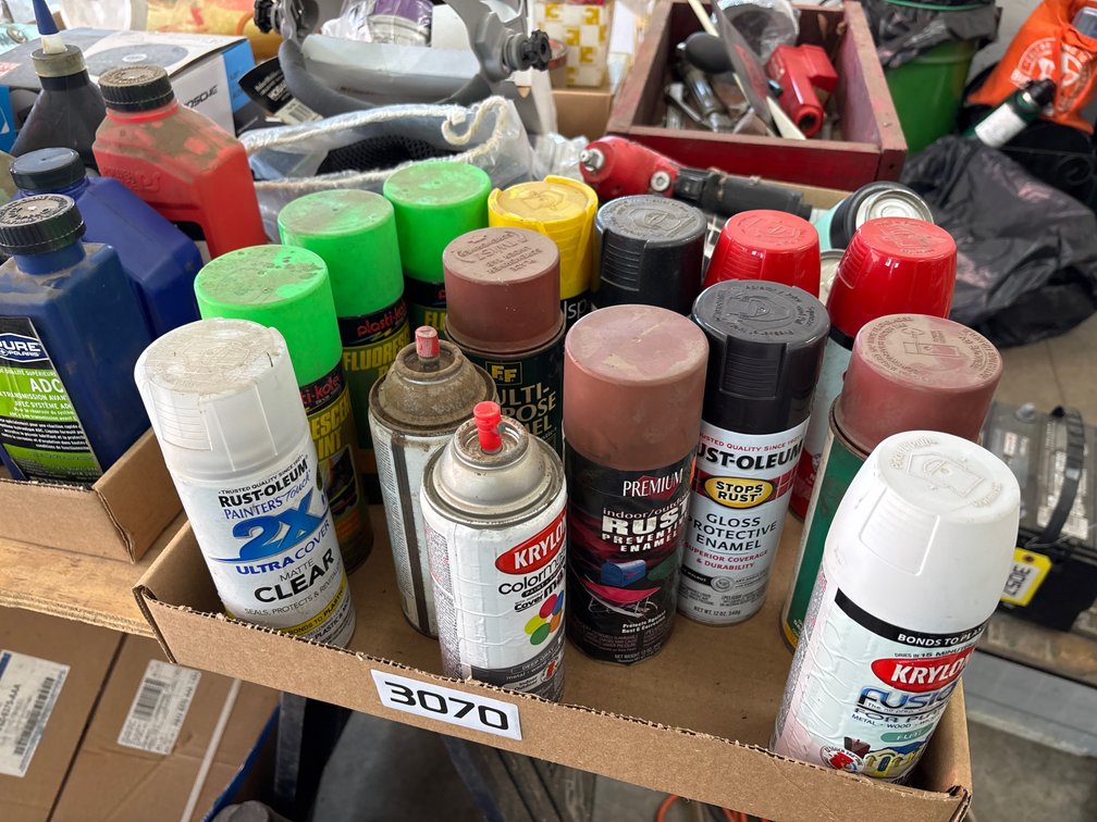 Spray Paint Box Lot