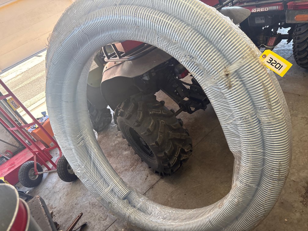 Roll of 3 inch hose