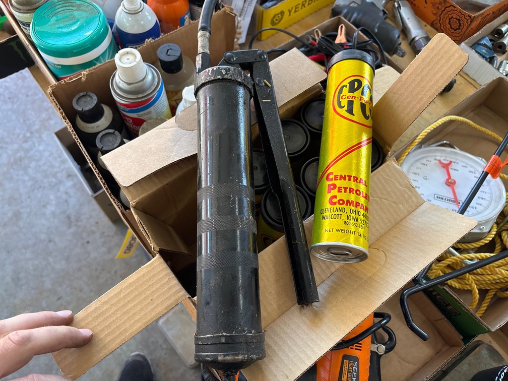 Grease Gun & (7) Tubes of Grease