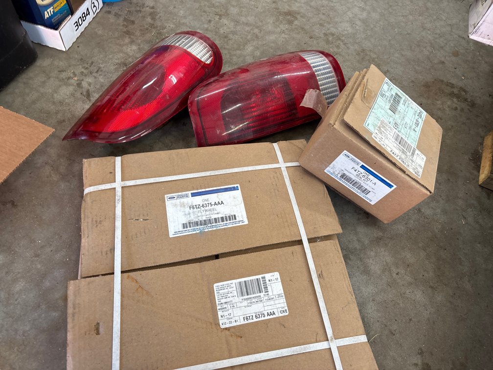 Ford Parts Lot