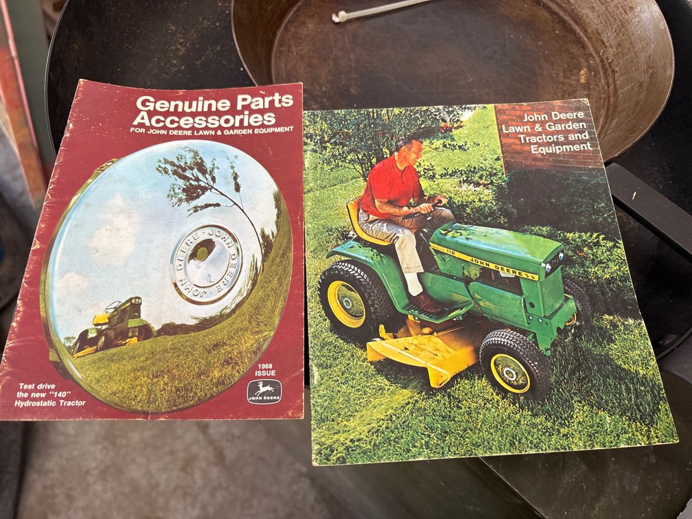 Vtg John Deere Mower Brochures & Manuals