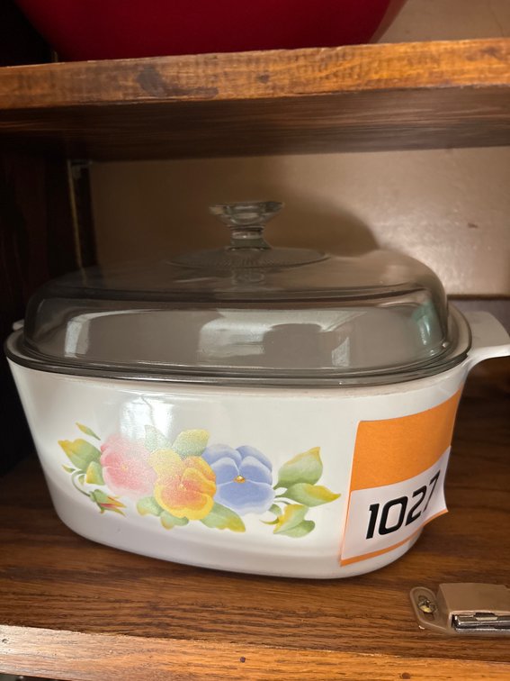 Large Corning Ware Casserole Dish