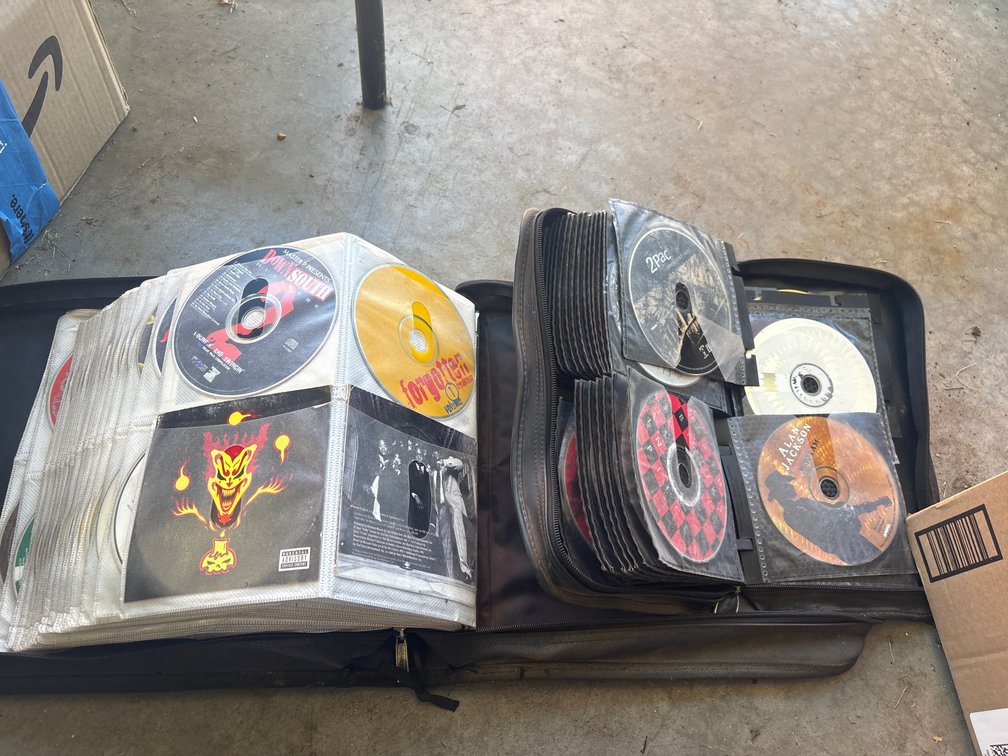 (2) cases full of CDs