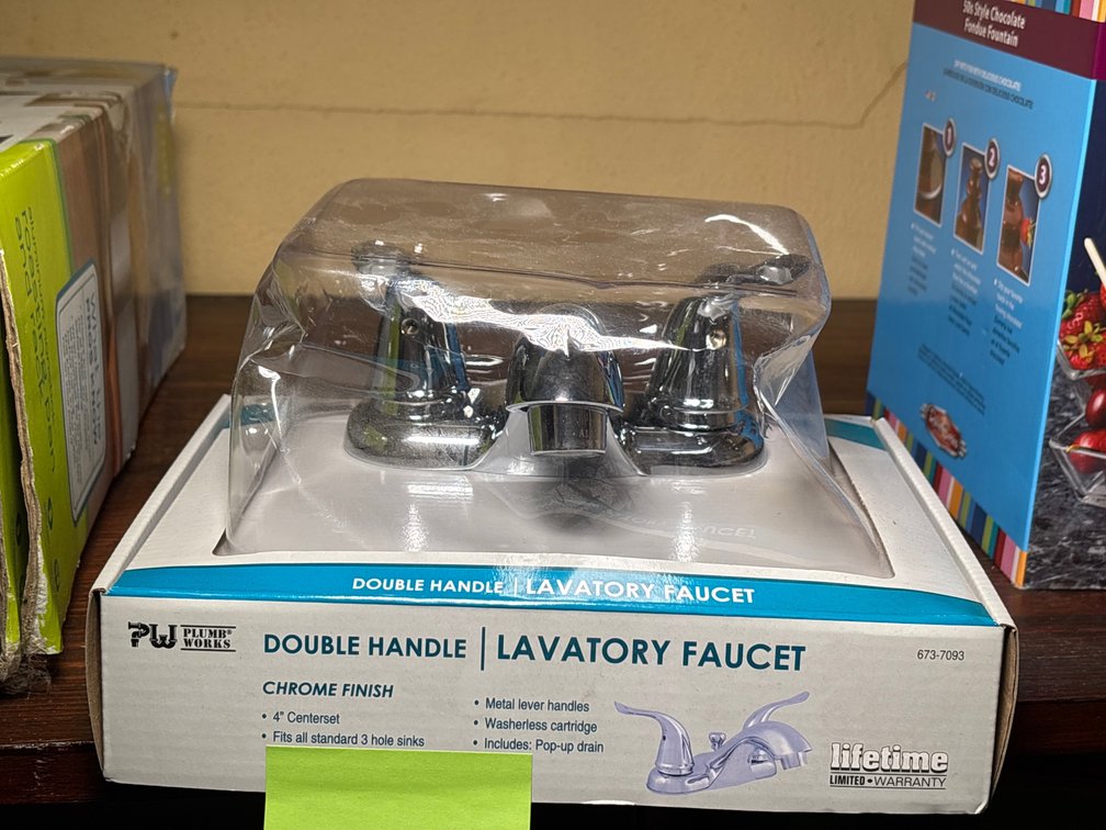 Double Handle Lavatory Faucet