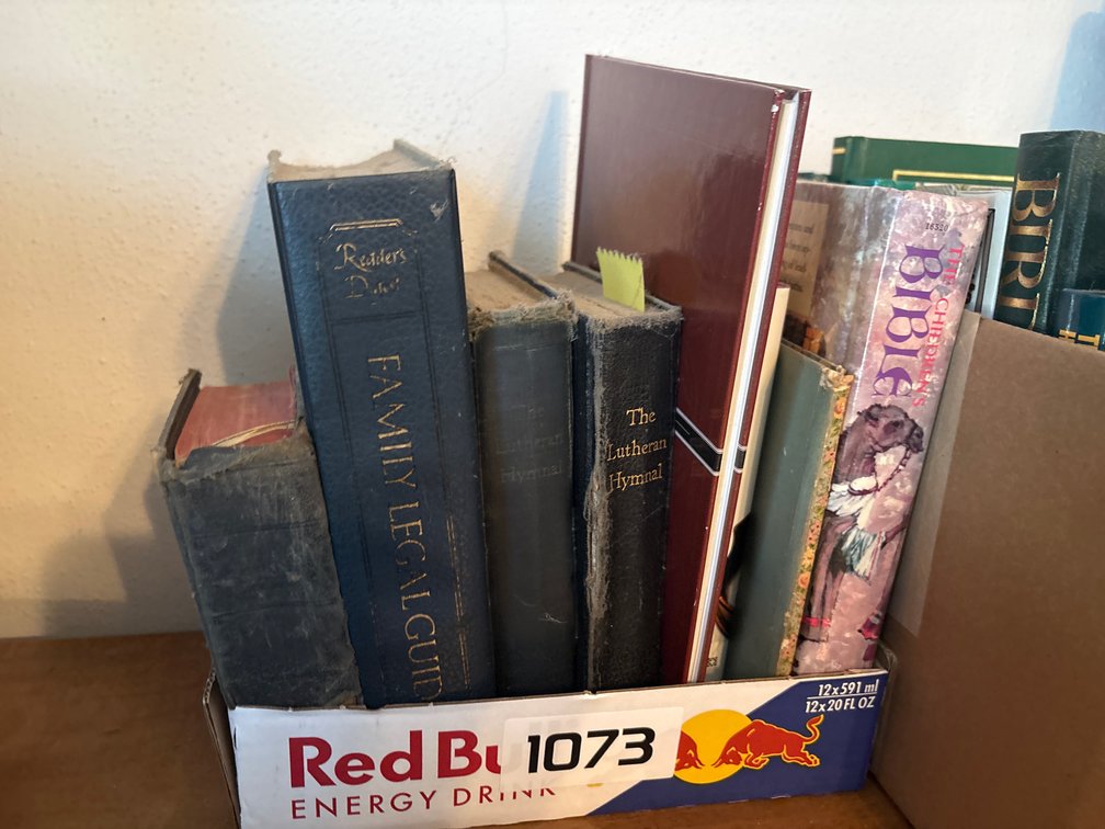 Vintage religious books