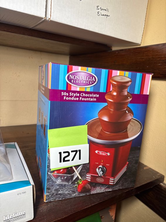 50’s Style Chocolate Fountain