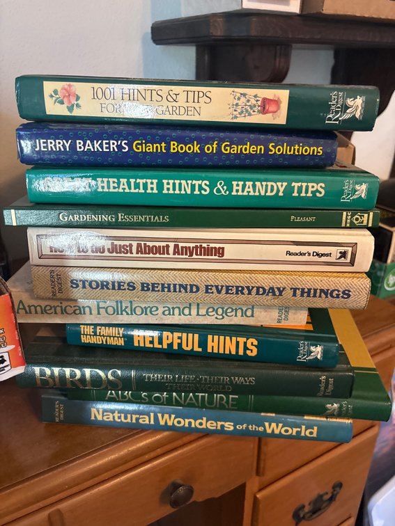 Helpful hints books