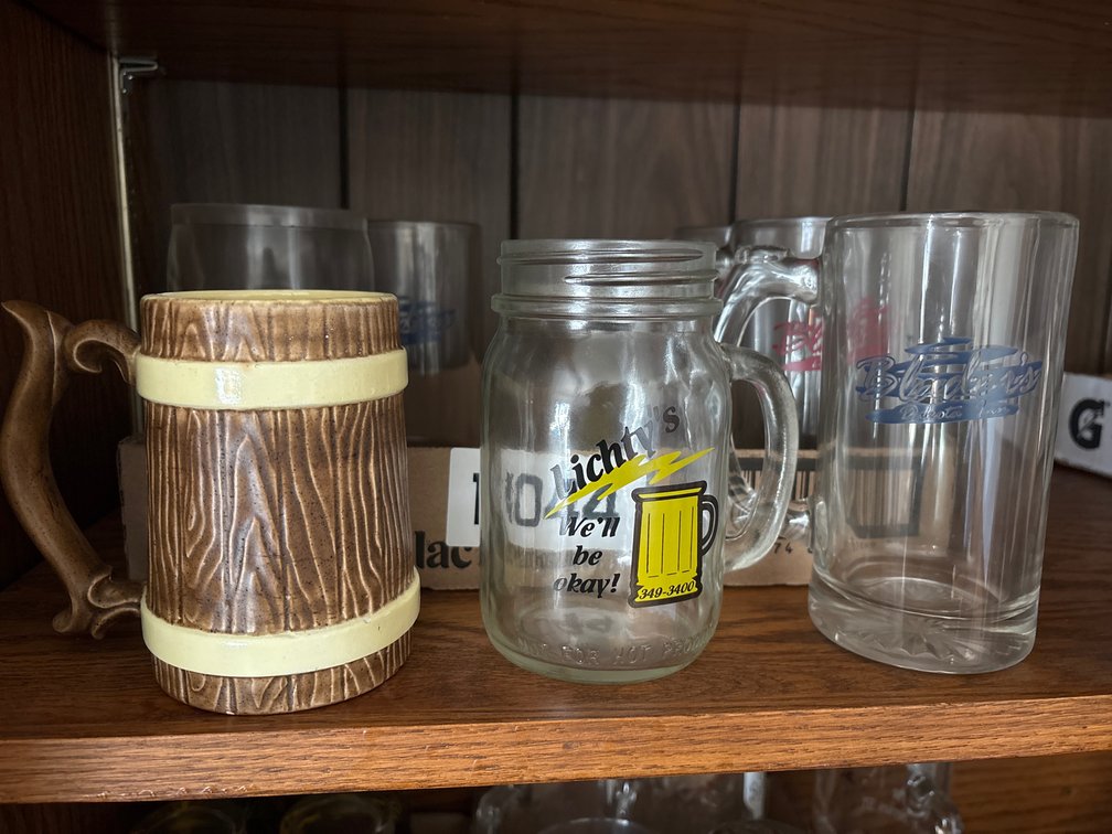 Beer Stein & Glassware Lichty’s, Bladers