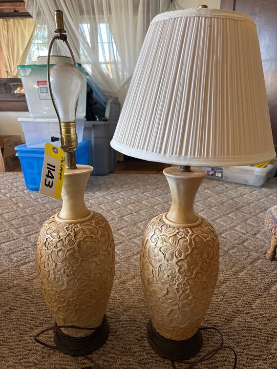 (2) Ceramic Table Lamps