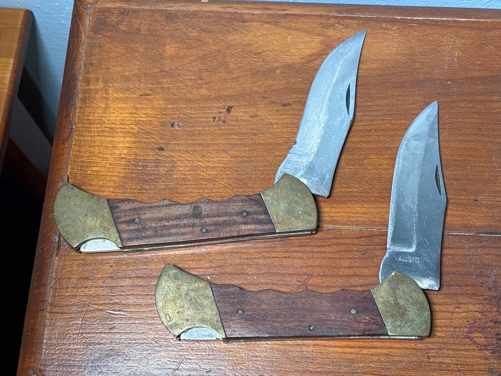 (2) 5” Folding Knives