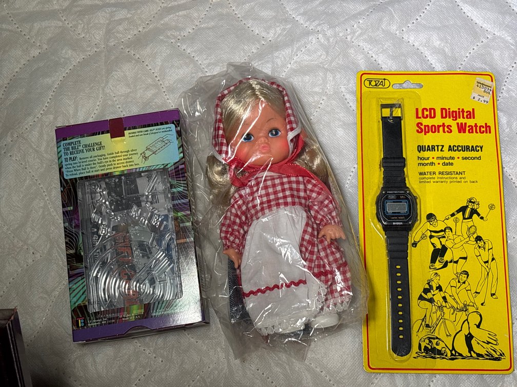 Bilz Obstacle Game; Doll; Sports Watch