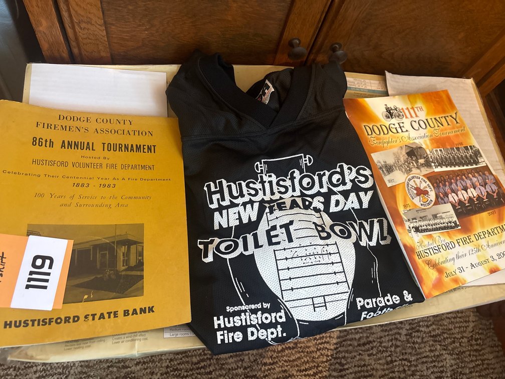 Dodge County Firemen’s Association Books and T Shirt