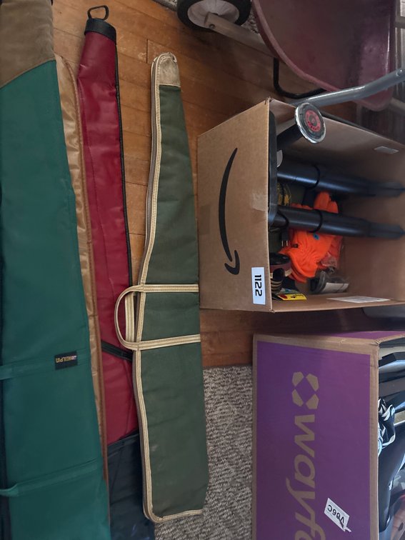 Boot dryer, soft gun cases, hunting gear