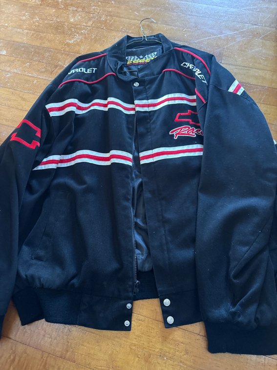 NASCAR Chevrolet racing jacket extra large