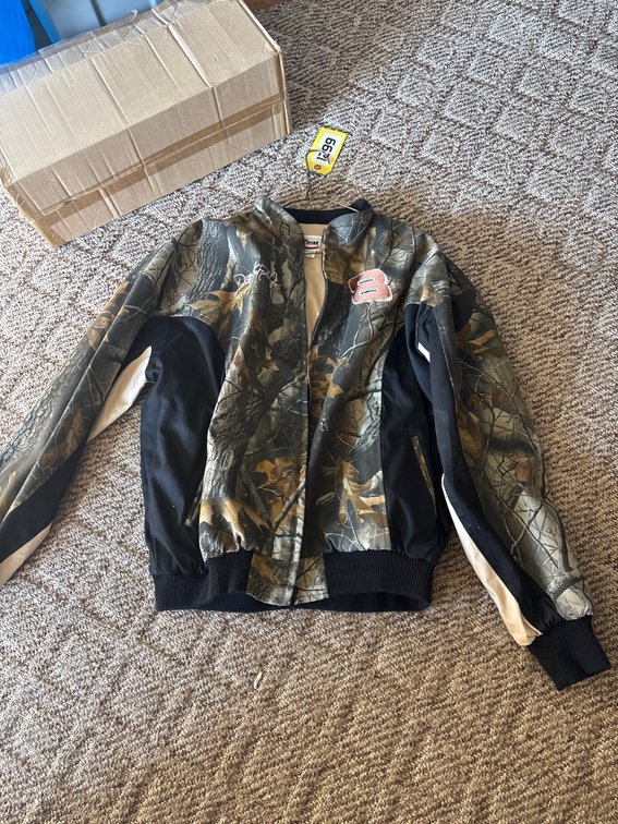 Dale Earnhardt Junior camo racing jacket XXL