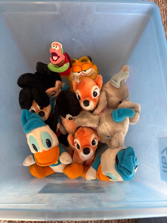 (11) Plush Disney Toys