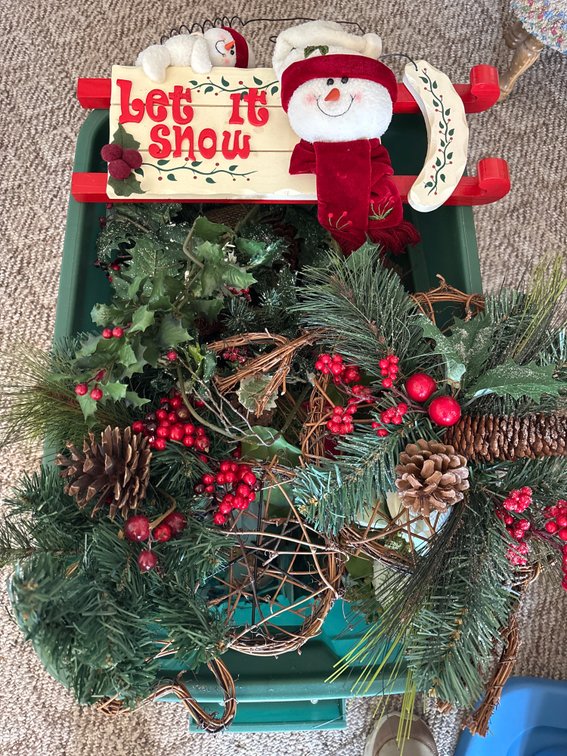 Christmas Decor tote