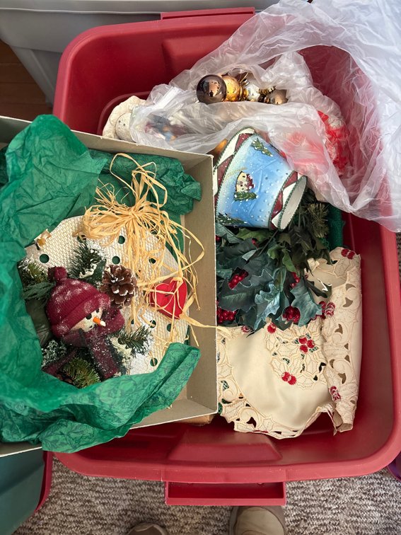Christmas Decor Tote