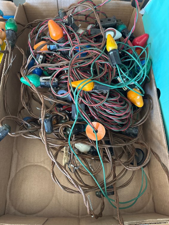 Old C6 & C7 Christmas Bulbs