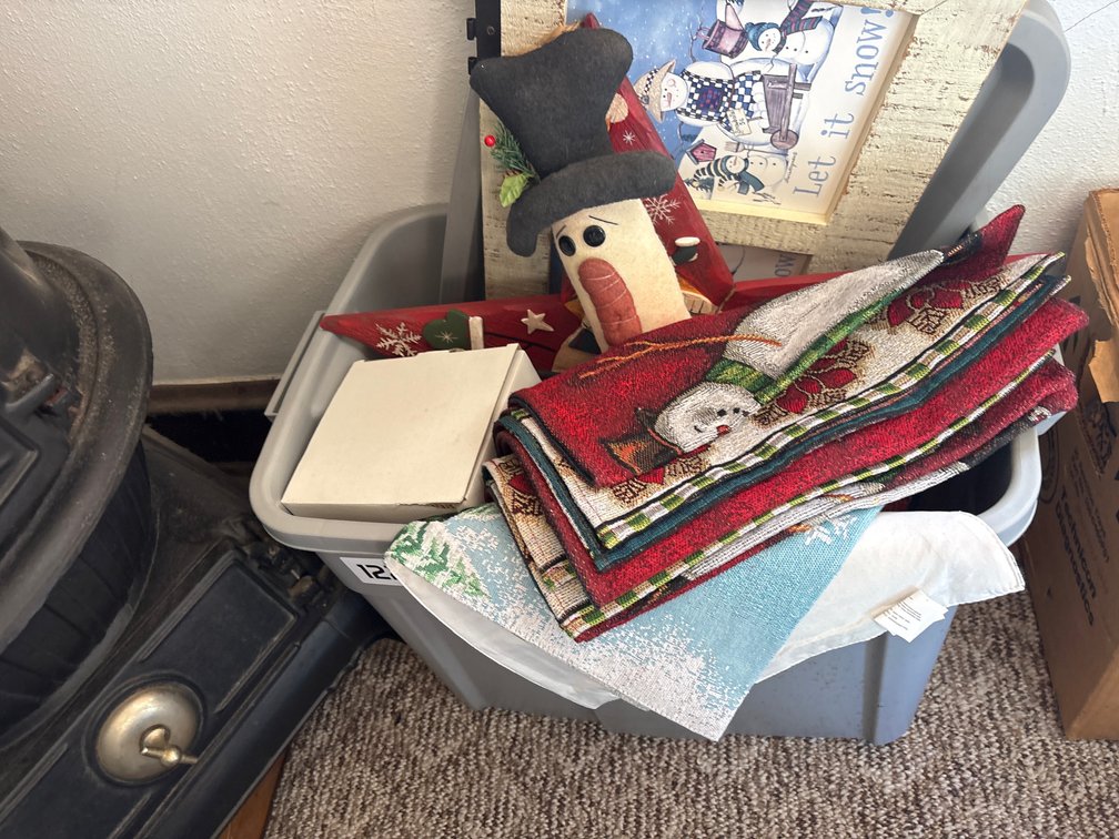 Christmas Decor tote