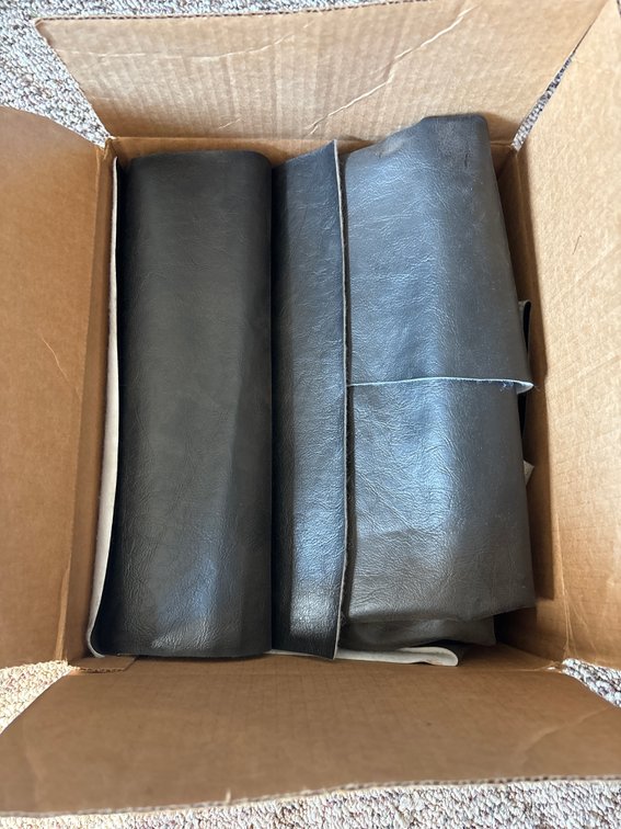 Faux Leather Material box