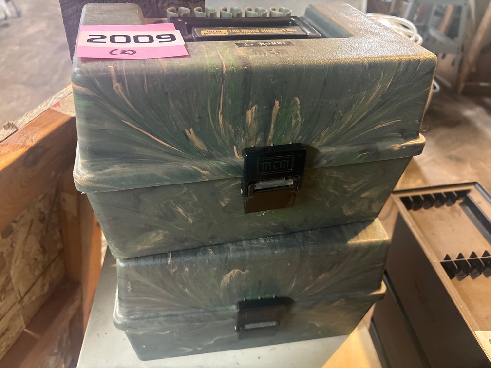 (2) 100 Round Shotgun Shell boxes