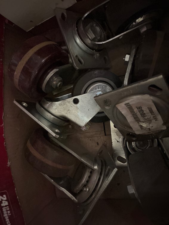 (8) 4 inch casters