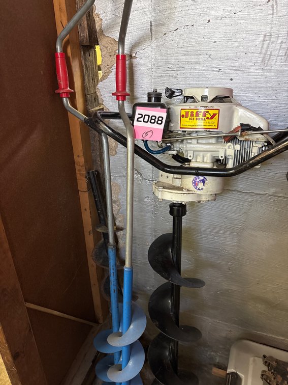 (3) Ice Augers