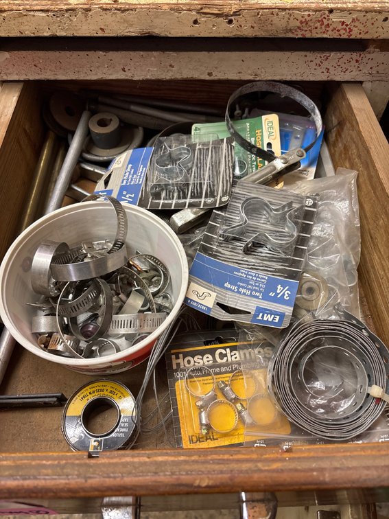 Drawer & (2) Shelves Contents