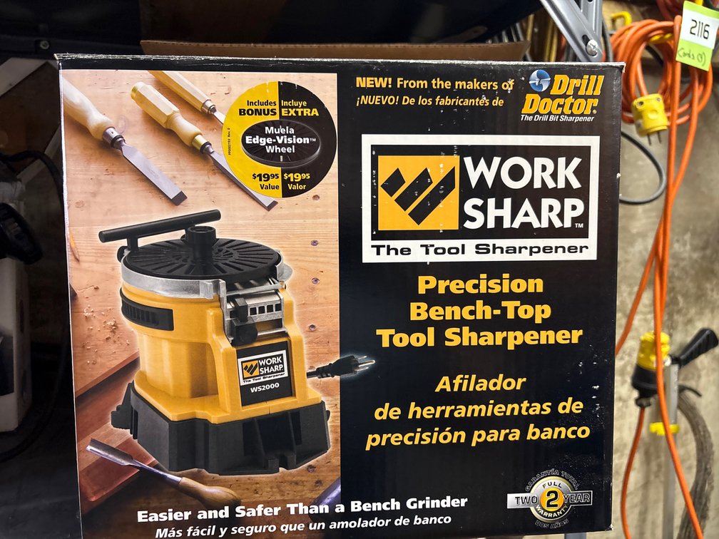 Bench Top tool sharpener
