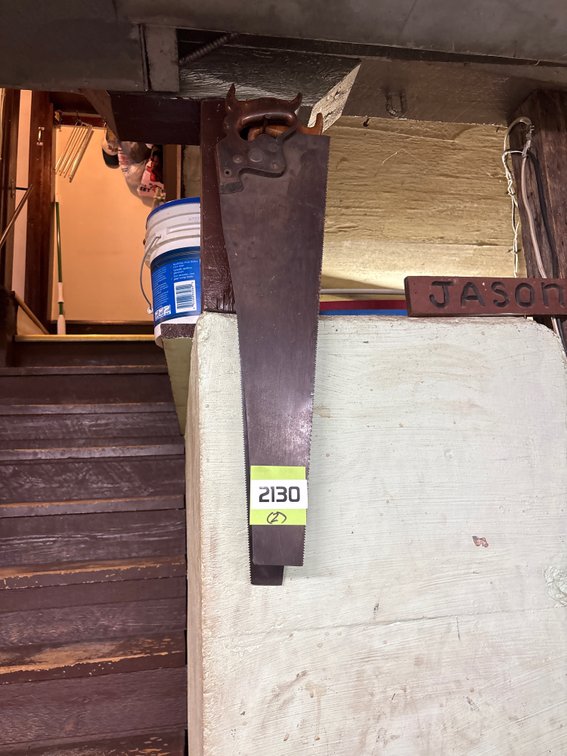 (2) hand saws