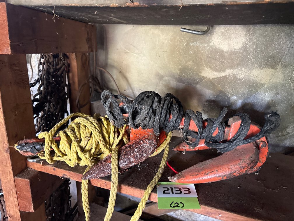 (2) Boat Anchors