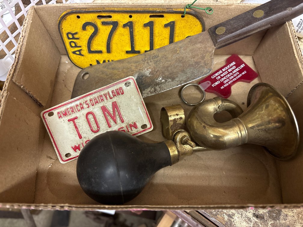 Milwaukee Bike Plate, Horn, Cleaver and more