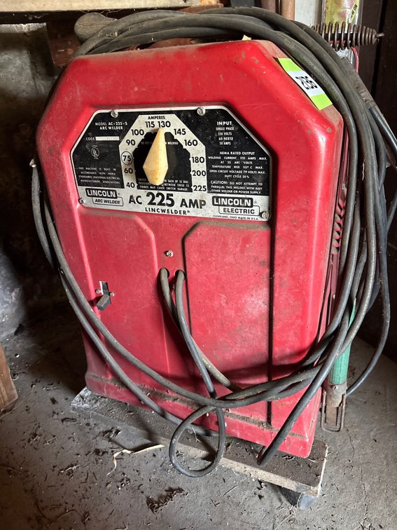 Lincoln 225 Amp Arc Welder