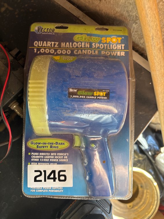 NIB Quartz Halogen 1 million candle power