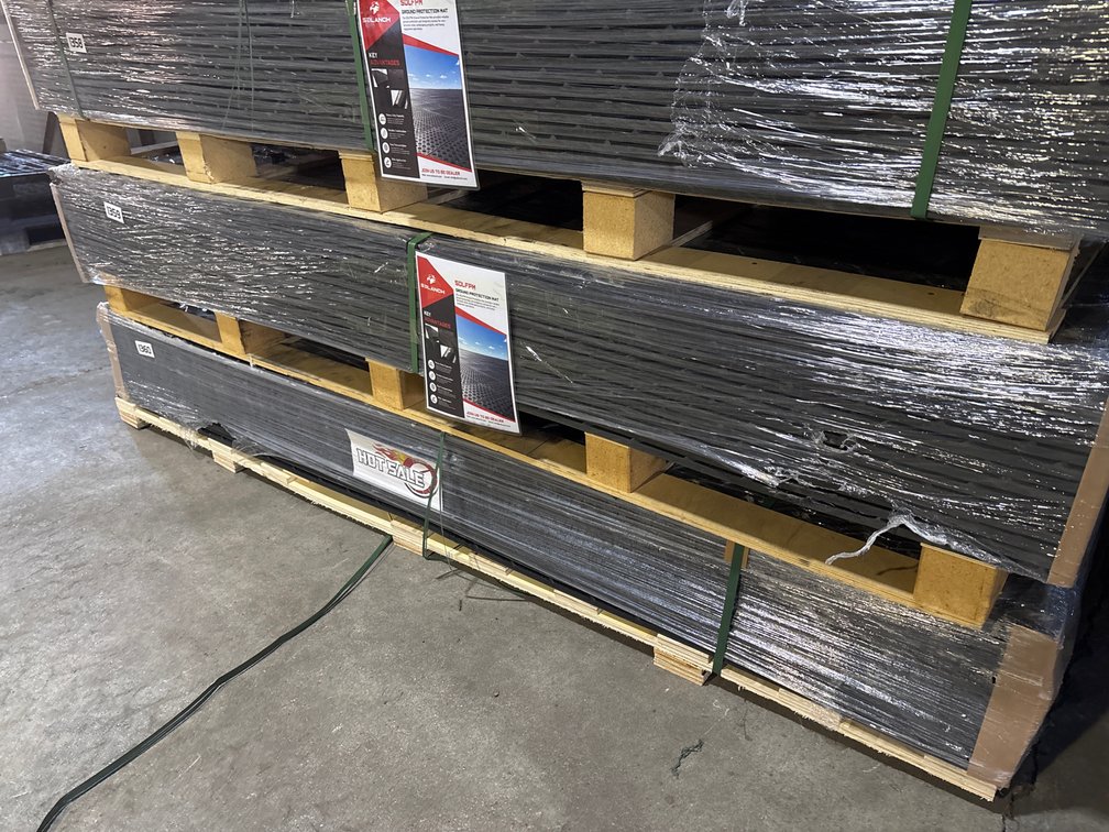 (15) New Ground Protection Mats