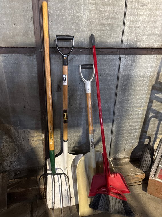 Yard Tools & Broom