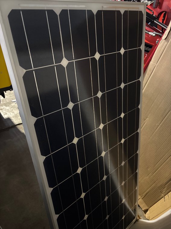100W Solar Panel in Box