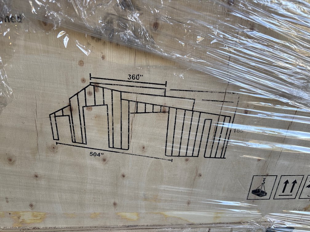 New 2026 42ft x 30ft Triple Garage Metal Shed