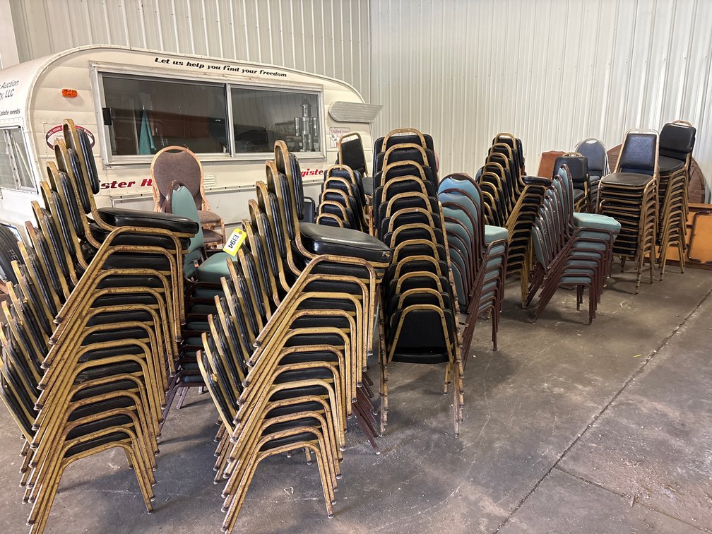 Dozens of Chairs, 5 Tables, Stands & Coolers