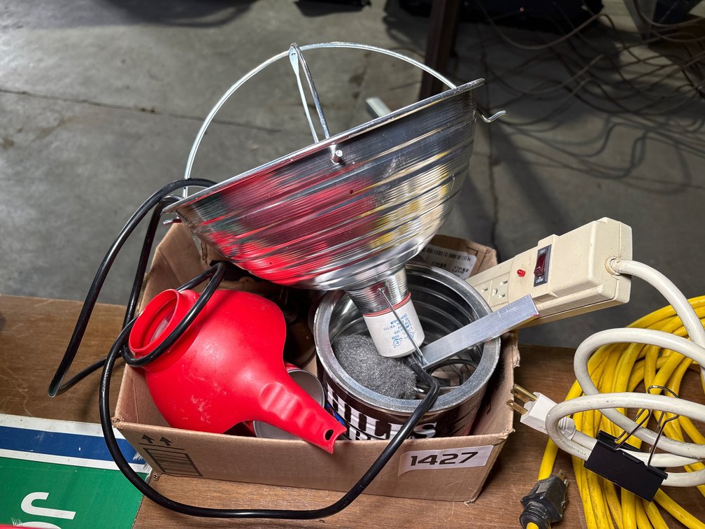 Heat Lamp; Power Strip; Tape; Cleaner & More