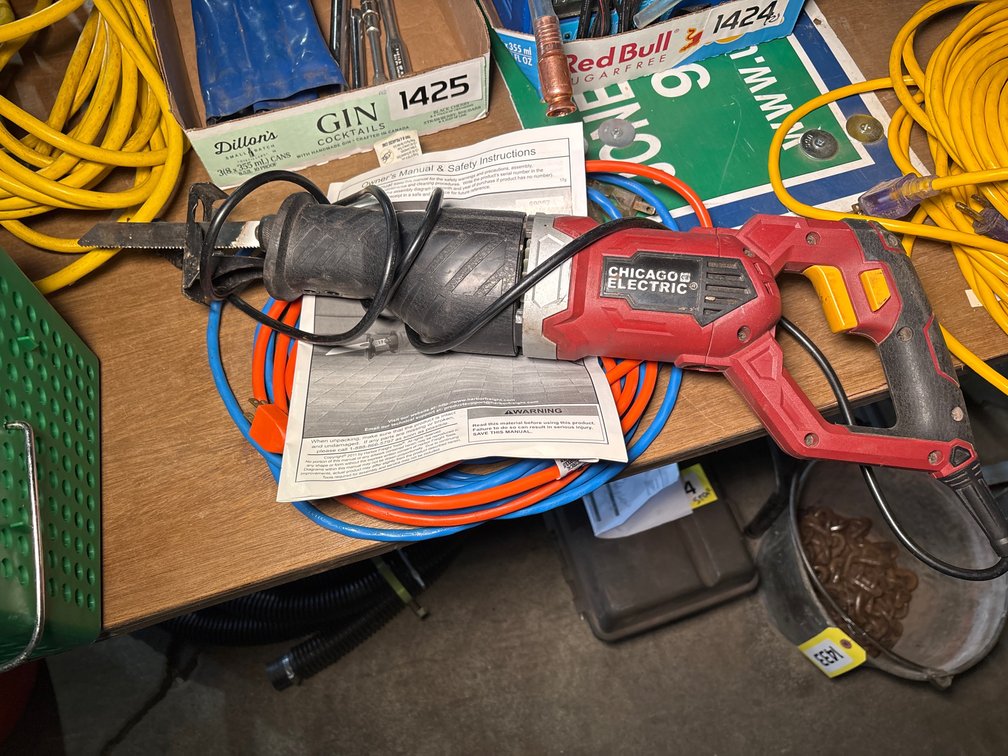 Chicago Electric Reciprocating Saw