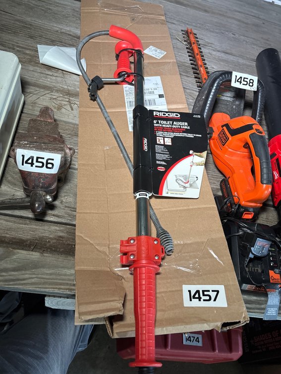 New Ridgid 6’ Toilet Auger